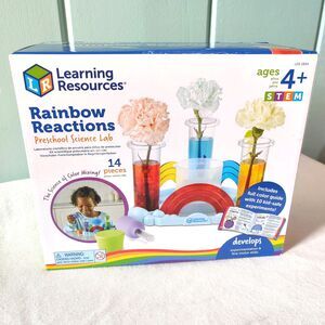 Learning‎ Resources Rainbow Reactions Preschool Science Lab Age 4+